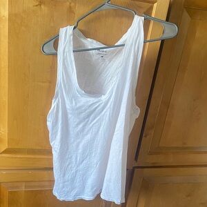 Madewell White Tank Top